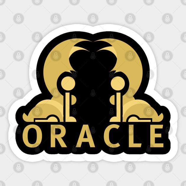 Oracles Sticker by chwbcc